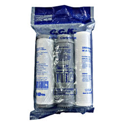 فیلتر دستگاه تصفیه کننده آب سی سی کا مدل 3stages مجموعه 3 عددی