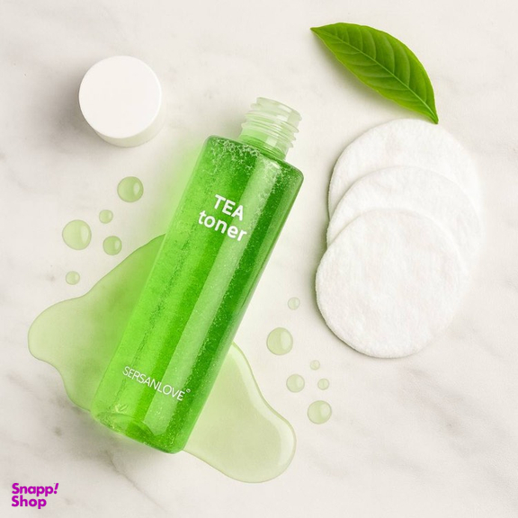 تونر و آبرسان سرسان لاو مدل چای سبز کد 008 حجم 160 میلی لیتر