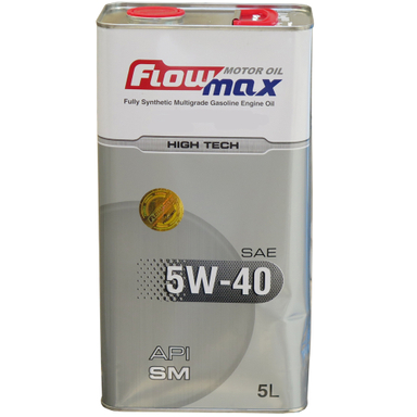 روغن موتور بنزینی فلومکس مدل 5W-40 SM حجم 5 لیتر