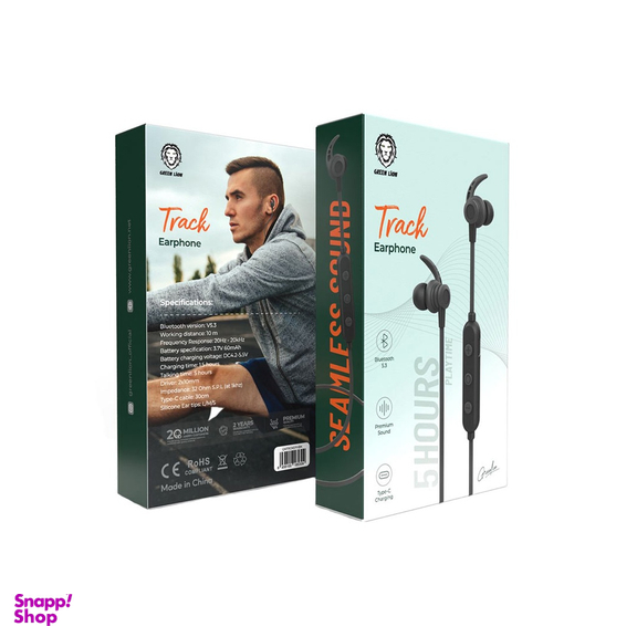 هدفون دورگردنی بلوتوثی گرین لاین مدل Green Track Earphone