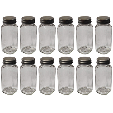 جا ادویه مدل مکارتی چارگوش کد 1 مجموعه 12 عددی