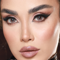 لنز رنگی هرا کد 16 رنگ خاکی تیره