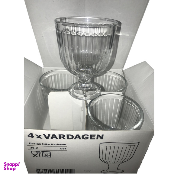 بستنی خوری ایکیا مدل VARDAGEN بسته 4 عددی