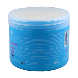 ماسک مو تثبیت کننده موهای رنگ شده و هایلایت رزال مدل بدون سولفات و پارابن حجم 500 میلی لیتر
