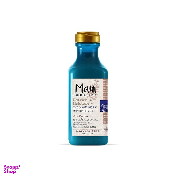 نرم کننده و آبرسان عمیق مو ماویی مدل شیر نارگیل مناسب موهای خشک و آسیب دیده حجم 385 میلی لیتر