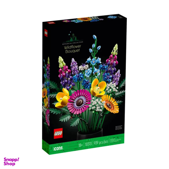 ساختنی لگو سری Icons Wildflower Bouquet کد 10313
