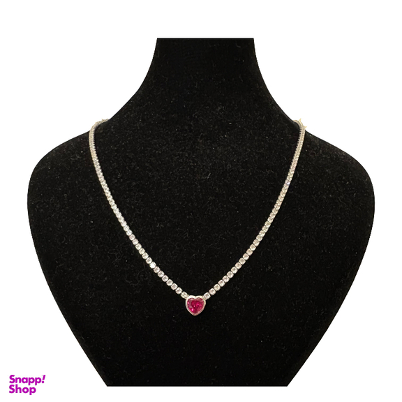 گردنبند نقره زنانه گیرا مدل Diamond G1007