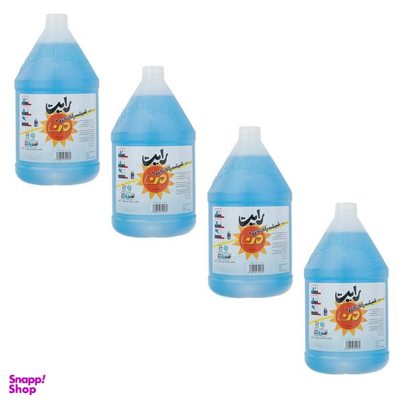 شیشه پاک کن من مدل ALICH حجم 4 لیتر مجموعه 4 عددی