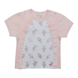 ست تی شرت و سارافون نوزادی اسپیکو مدل پارادایس کد 1