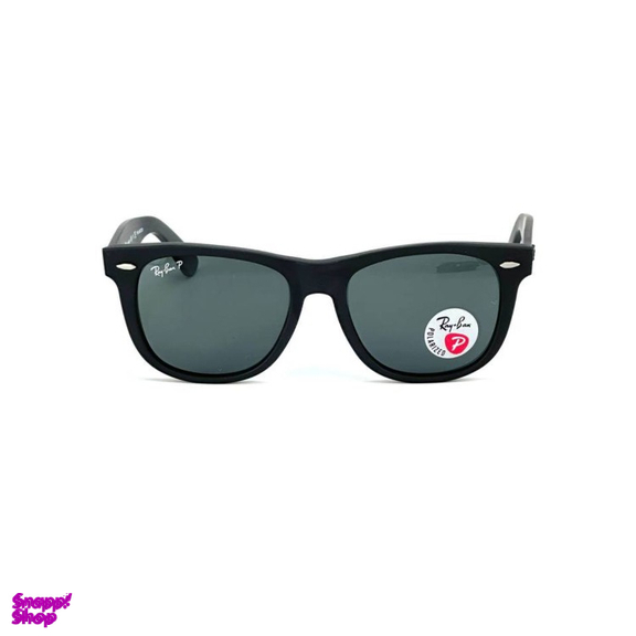 عینک آفتابی ری بن مدل ویفر 2140 پلاریزه رنگ مشکی