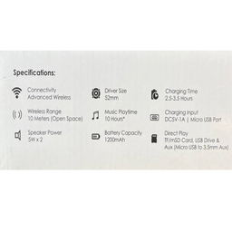 اسپیکر بلوتوثی قابل حمل بیوا مدل SP-02