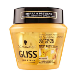 ماسک مو گلیس مدل Supreme Oil Elixir حجم 300 میلی‌ لیتر