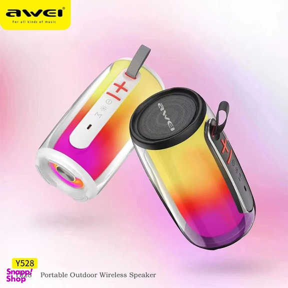 اسپیکر بلوتوثی کپسولی RGB آوی مدل Awei Y528