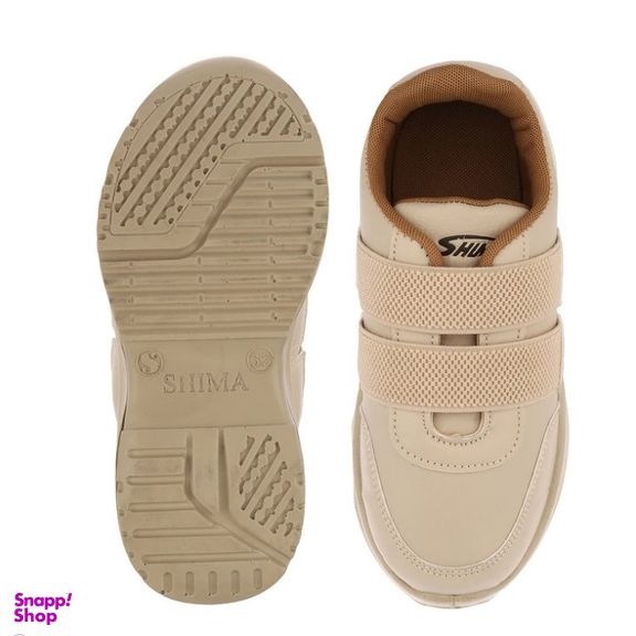 کتانی بچگانه شیما مدل GD-o-20313043 رنگ کرم