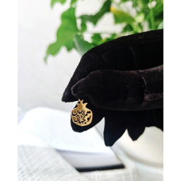 آویز گردنبند طلا 18 عیار زنانه گوزن طرح تو مرا جان و جهانی کد HG4678