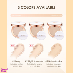 پودر فیکس او تو او رنگ 03 Natural Color