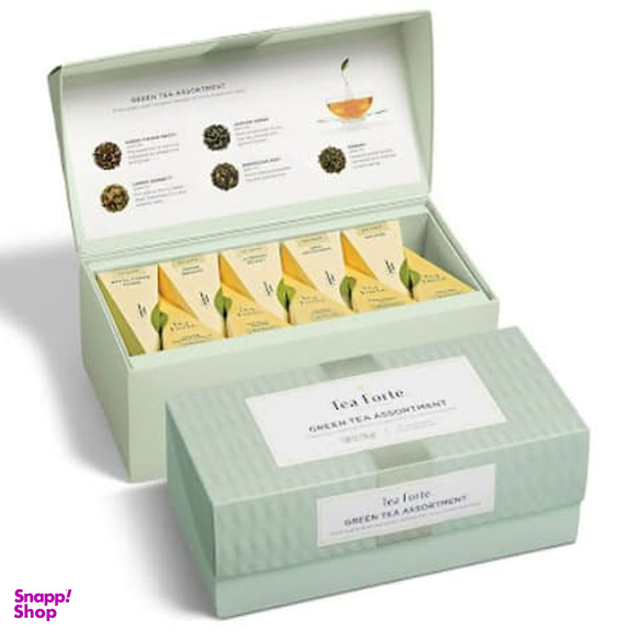 چای سبز کیسه ای تی فورتی مدل Green Tea Assortment مجموعه 10 عددی
