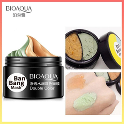 ماسک صورت بایوآکوا مدل Ban Bang Double Color حجم 100 میلی‌ لیتر