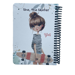 دفترچه دات نوت سری She طرح The Skater