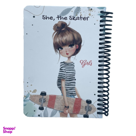 دفترچه دات نوت سری She طرح The Skater