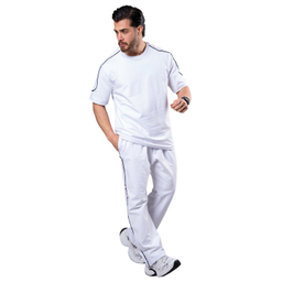 ست تیشرت و شلوار مردانه مدل گلکسی کد 10 رنگ سفید