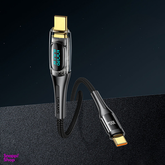 کابل تبدیل USB-C به USB-C یوسمز مدل Sj590 طول 1.2 متر
