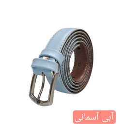کمربند زنانه سگگ میخی کد 011 رنگ آبی آسمانی