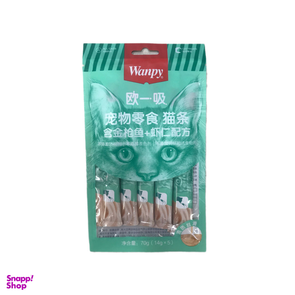 بستنی گربه ونپی طعم میگو و خرچنک (5 عددی)