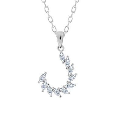 گردنبند نقره زنانه اقلیمه کد GN580