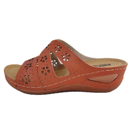 صندل زنانه مدل پارس 1 کد 023 رنگ نارنجی