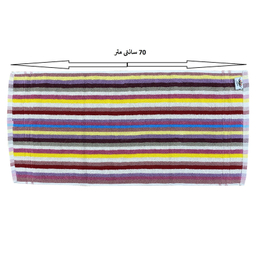 حوله دستی شایسته مدل شنتیا سایز 35×70 سانتی متر