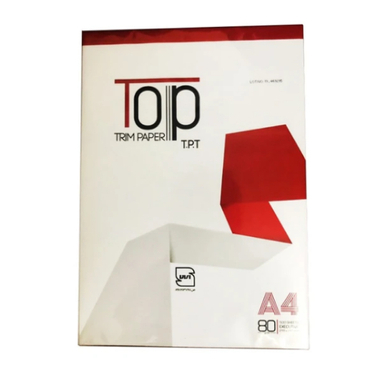 کاغذ A4 تاپ کد 1 بسته ۵۰۰ عددی وزن ۸۰ گرم