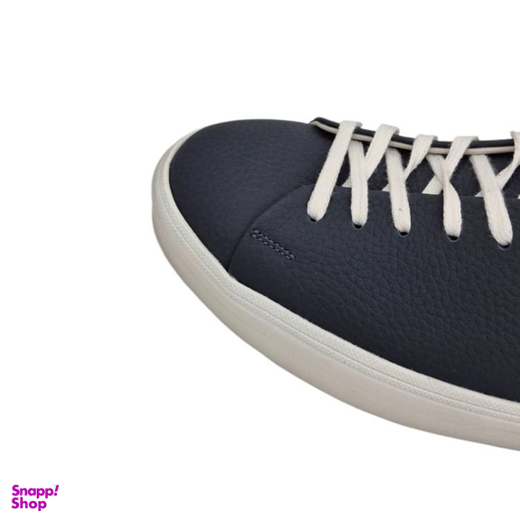 کفش طبی مردانه چرم ریباری مدل P2 رنگ آبی تیره