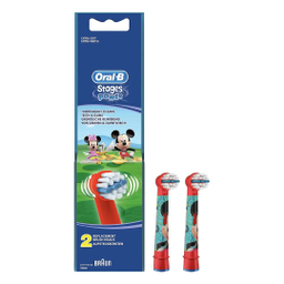 سری یدک مسواک برقی کودک اورال-بی (Oral-B) مدل Disney Princess بسته 2 عددی