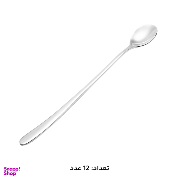 قاشق شربت خوری ام جی اس مدل DF008 کد 100000002871 بسته 12 عددی