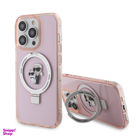 قاب گوشی موبایل کارل لاگرفلد مدل Magnetic Holder مناسب برای اپل iPhone 13 Pro Max