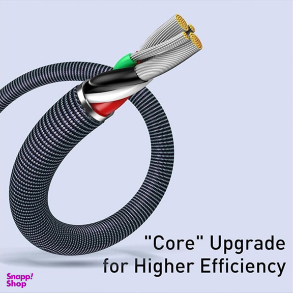 کابل شارژ لایتنینگ بیسوس مدل CAJY000001 Crystal Shine طول 1.2 متر