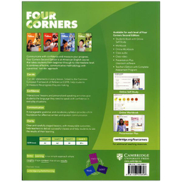 کتاب four corners 4 2nd اثر Jack C. Richards and David Bohlke انتشارات کمبریج