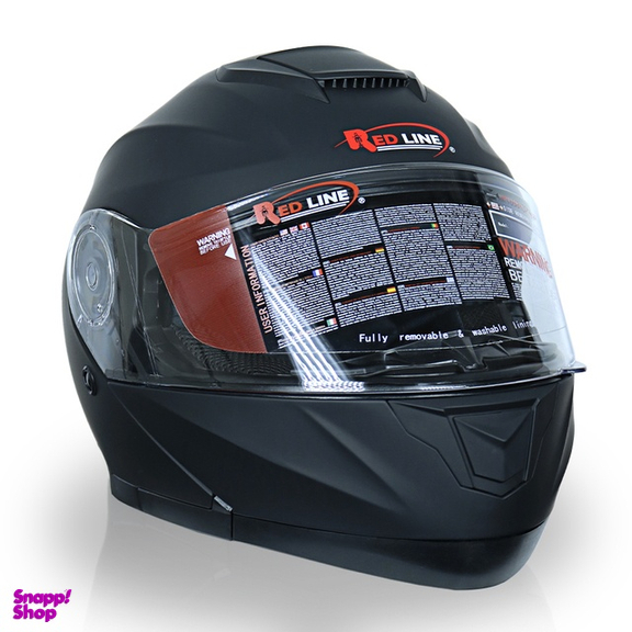 کلاه کاسکت ردلاین مدل فک متحرک عینک دار کد RE_937