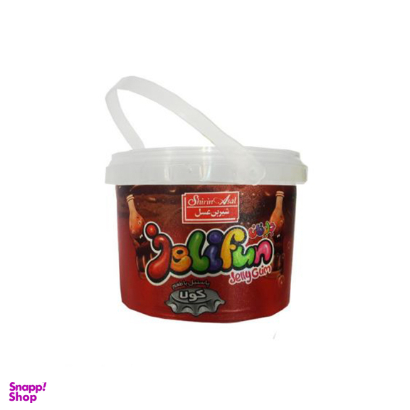 پاستیل نوشابه ای جلی فان شیرین عسل وزن 300 گرم