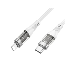 کابل تبدیل USB-C به لایتنینگ بروفون مدل BU37 20W طول 1.2 متر