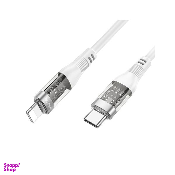 کابل تبدیل USB-C به لایتنینگ بروفون مدل BU37 20W طول 1.2 متر