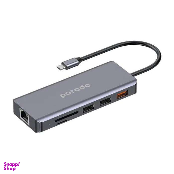 هاب 9 در 1 پرودو مدلUSB-C Hub PD-91CHB-GY