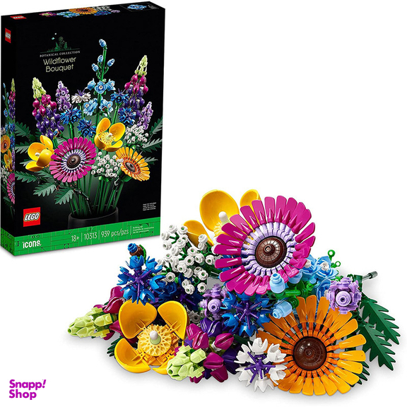 ساختنی لگو سری Icons Wildflower Bouquet کد 10313