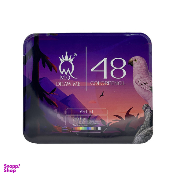 مداد رنگی 48 رنگ ام کیو مدل آرتیست