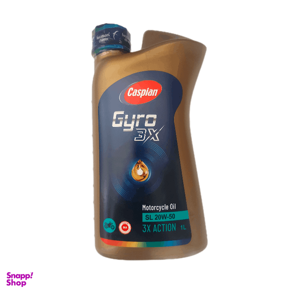 روغن موتور سیکلت کاسپین مدل جیرو SL20-50 حجم 1 لیتر