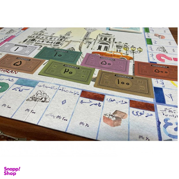 بازی فکری میپل کینگ مدل مونوپولی طهرون