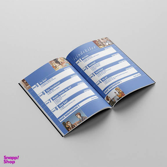 کتاب زبان آموزش ترکی ابرو Ebru Turkce Ders Kitabı 1 اثر Tuncay Ozturk انتشارات کلبه زبان