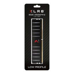حافظه رم تک کاناله پی ان وای مدل XLR8 Low Profile 2666MHz DDR4 ظرفیت 8GB