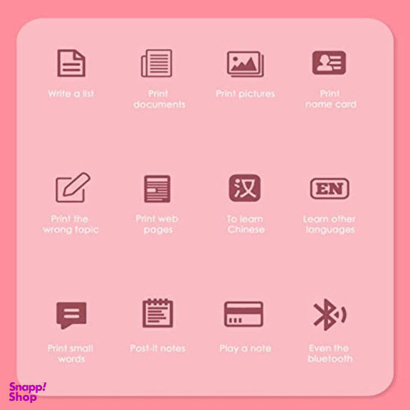 پرینتر لیبل زن حرارتی ناب سل مدل پرتابل خرگوشی کد PIN-NAAB001